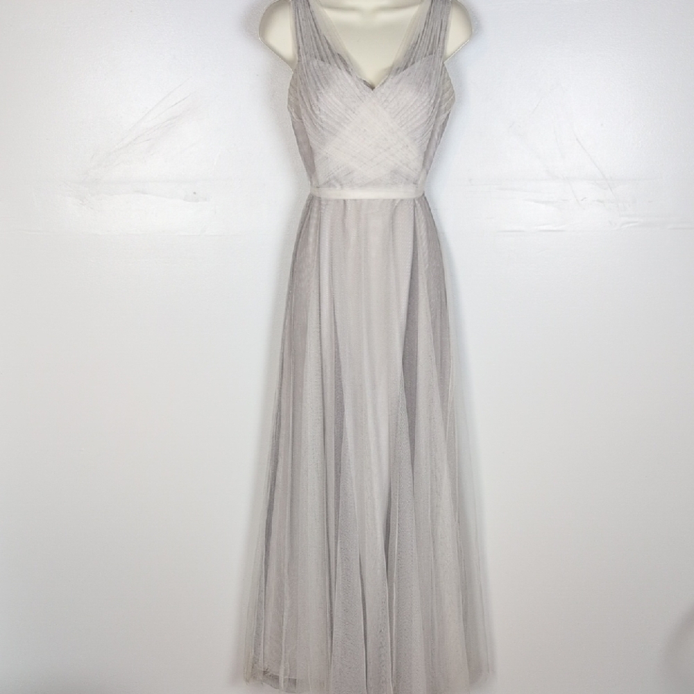 Wtoo Elegant Mesh Lace Evening Dress